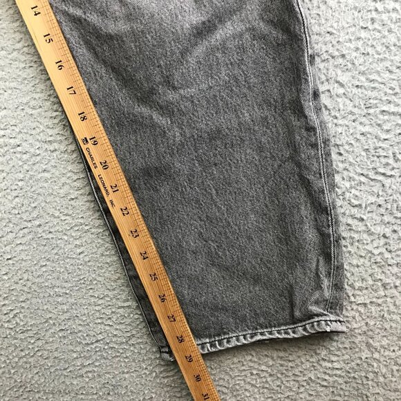 AGOLDE Denim High-Rise Button Fly Straight Leg jean size 29 - Picture 7 of 11